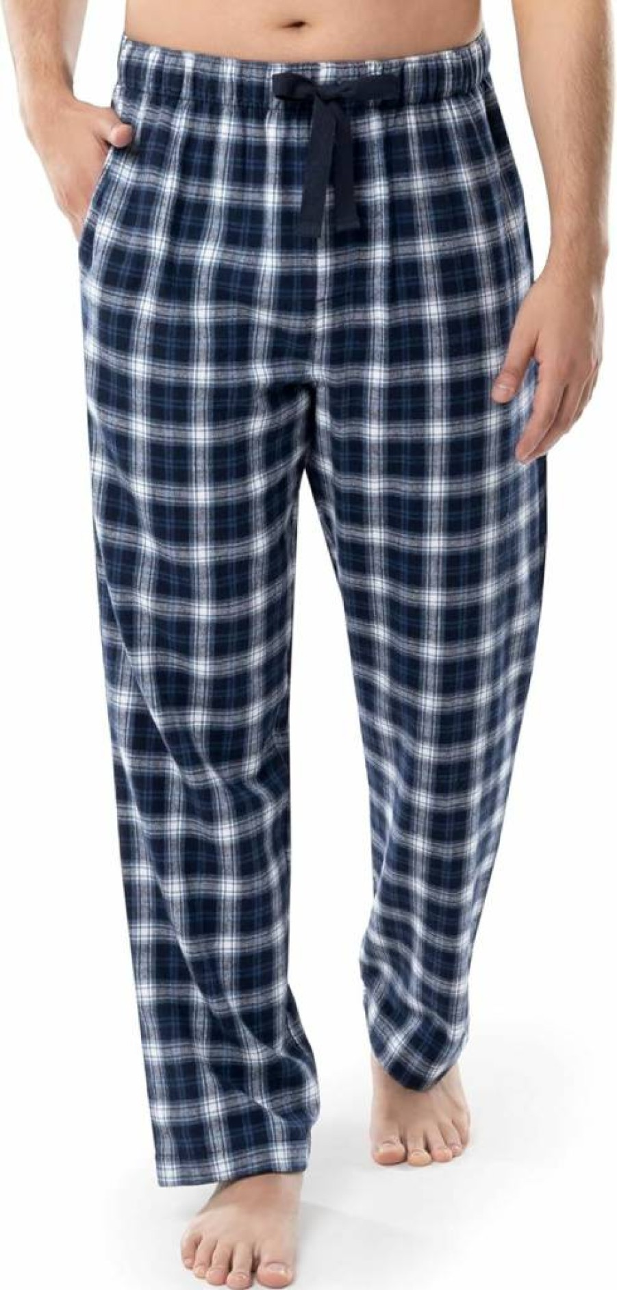 Fruit of the Loom Men's Soft Flannel Pajama Pants for Lounge & Sleep - Comfortable Relaxed Fit