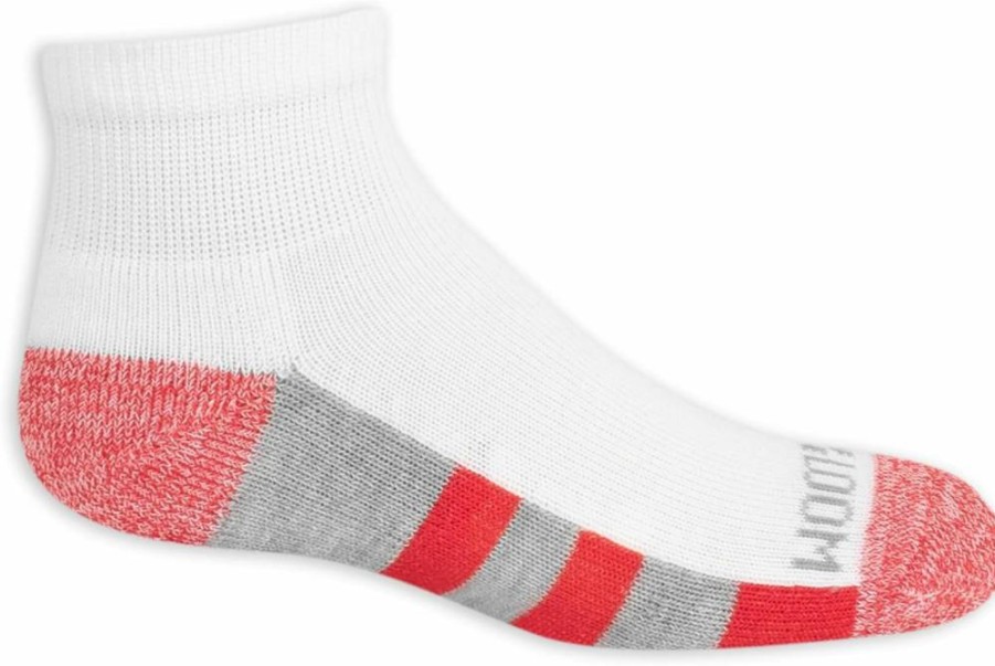 Fruit of the Loom Boys' Athletic Ankle Socks 10-Pack - Breathable Sports Socks for Kids' Everyday Active Wear