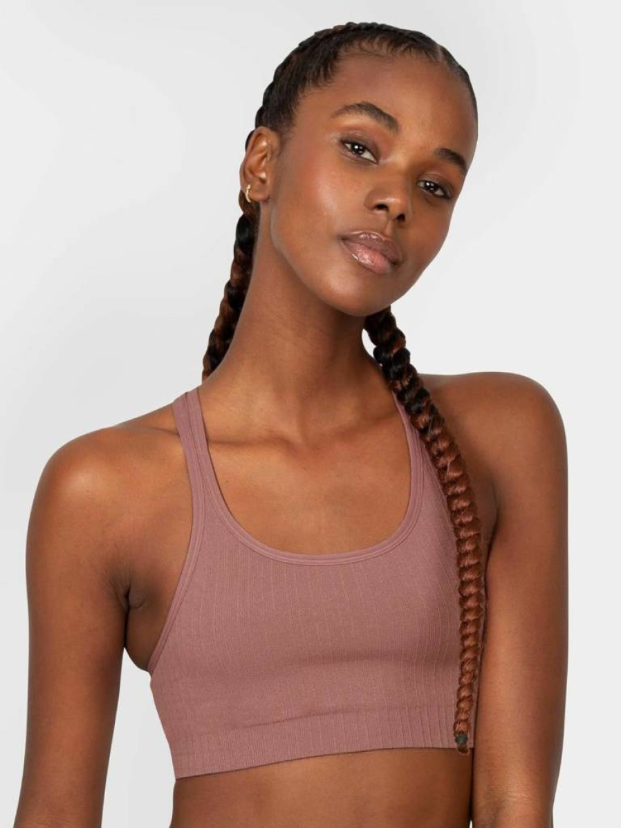 Fruit of the Loom Women's Seamless Racerback Crop Top Bra 2-Pack - Sporty Comfort Fit Fresh Collection