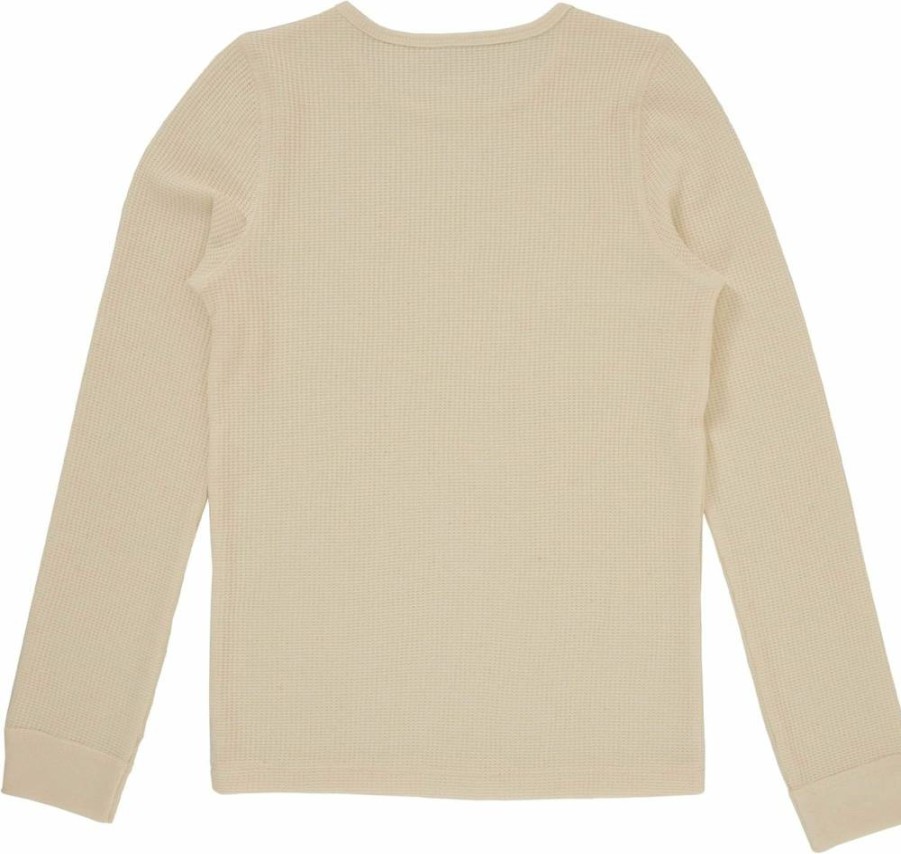 Fruit of the Loom Girls' 2-Pack Thermal Waffle Crewneck Shirts - Soft & Warm Winter Tops