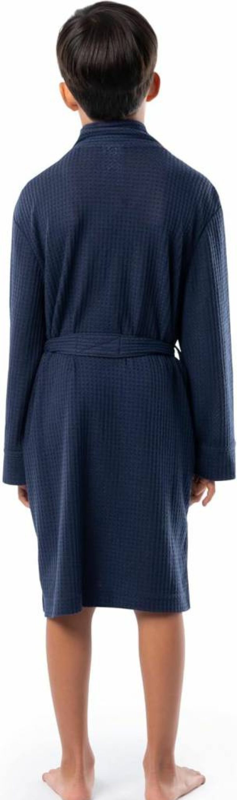 Fruit Of The Loom Boys' Soft Classic Waffle-Knit Robe for Kids - Cozy Bathrobe