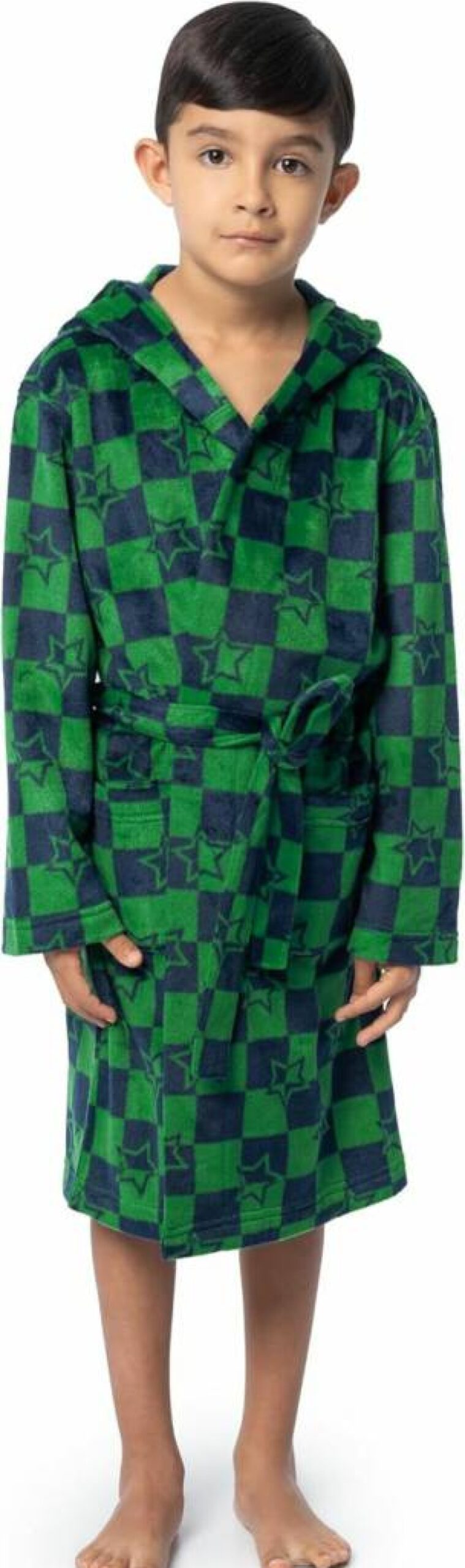 Fruit of the Loom Kids Fleece Robe - Soft Unisex Bathrobe for Boys and Girls