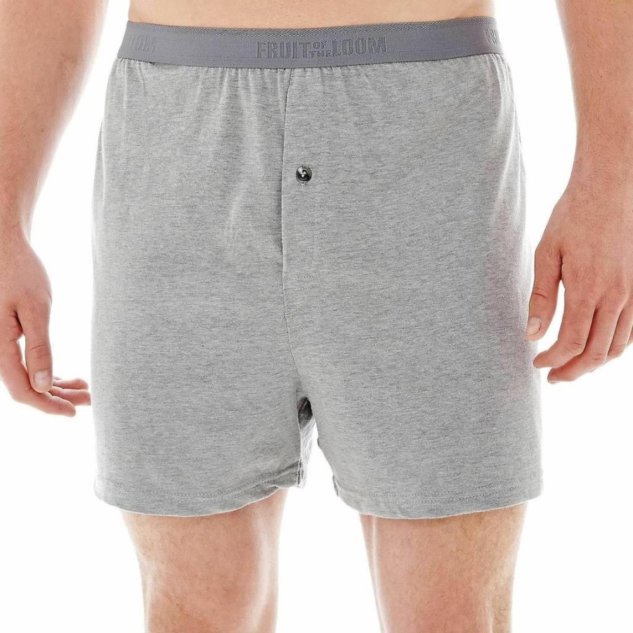 Fruit of the Loom Men's Big & Tall ComfortSoft Tag-Free Underwear - Soft Breathable Cotton Boxer Briefs