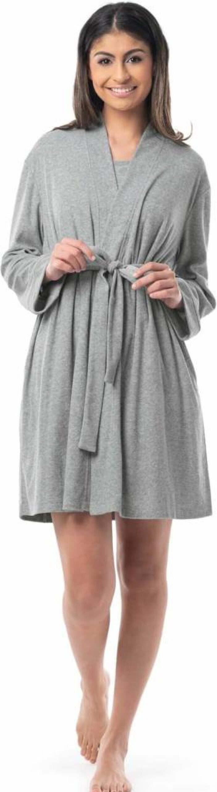 Fruit of the Loom Women's BeyondSoft Sleepwear Set - Comfortable Chemise & Robe Pajama Set for Women