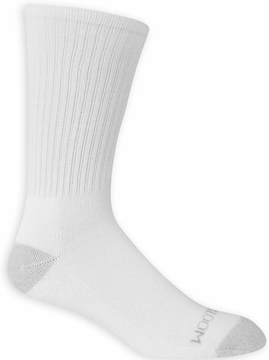 Fruit of the Loom Men's Dual Defense Crew Socks - Moisture-Wicking & Odor-Resistant Work Socks