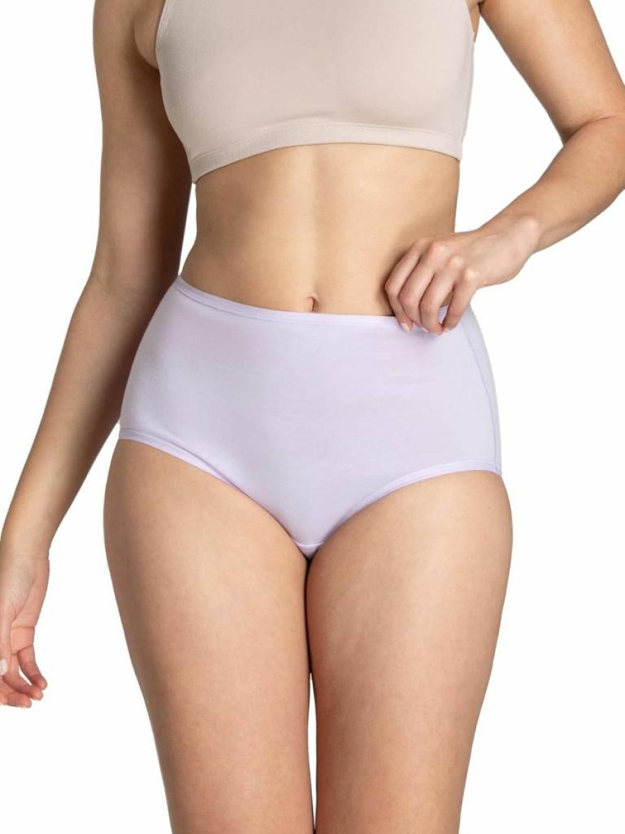 Fruit of the Loom Women's 360° Plus Size Underwear - High Performance Stretch for Ultimate Comfort