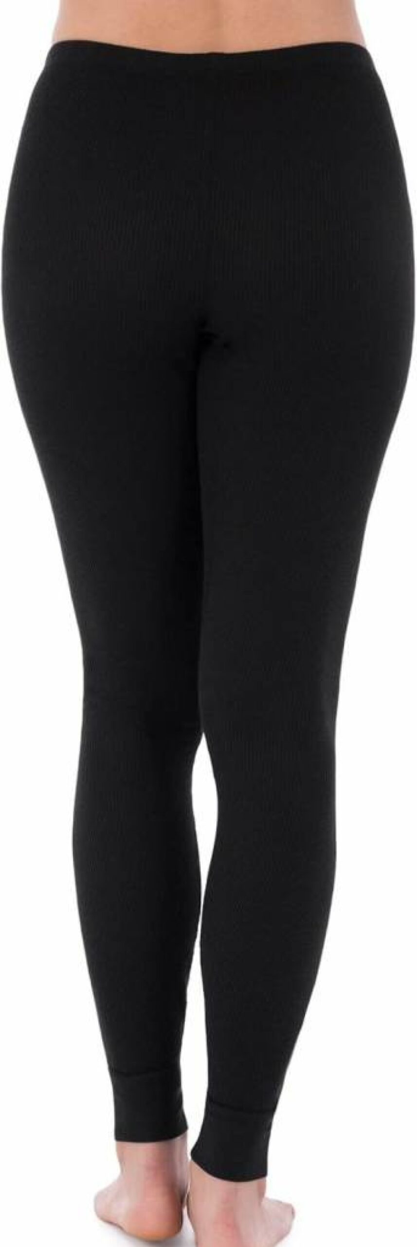 Fruit of the Loom Women's Micro Waffle Thermal Leggings - Soft Winter Warmth Base Layer Pants