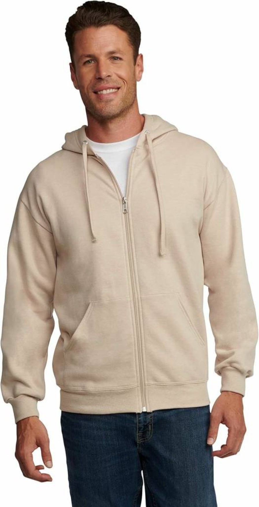 Fruit of the Loom Eversoft Fleece Hoodies for Men & Women - Moisture Wicking, Breathable Pullover & Full Zip Sweatshirts (Sizes S-4XL)