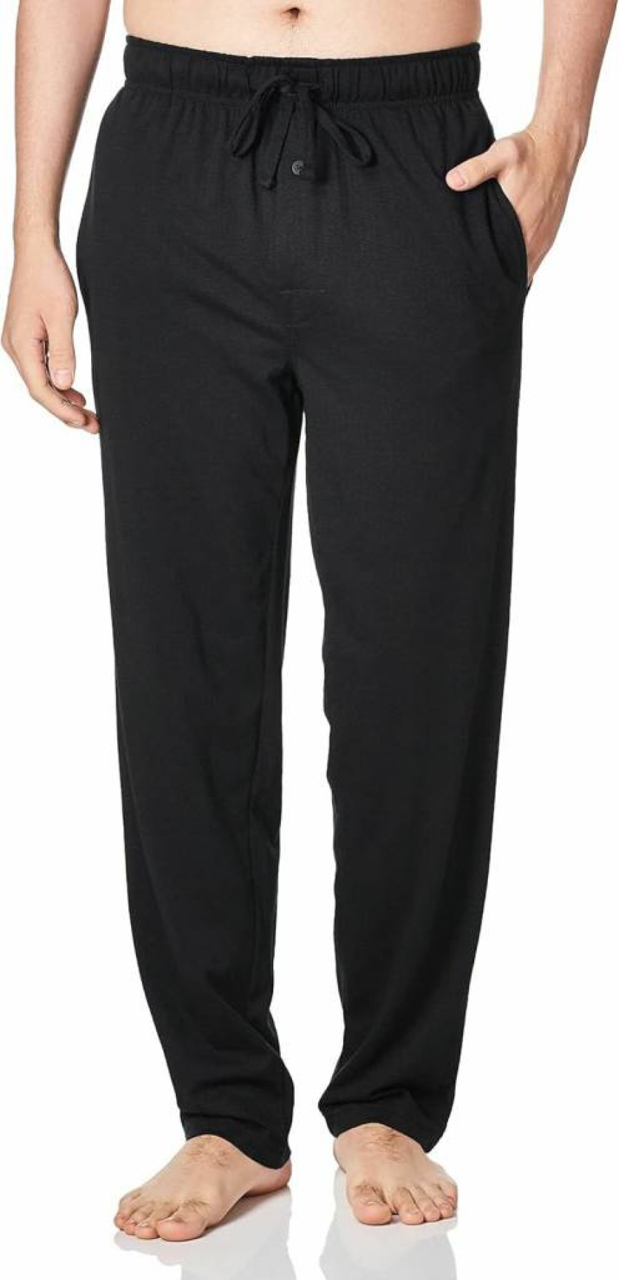 Fruit of the Loom Men's Comfortable Breathable Jersey Sleep Pants for Relaxation