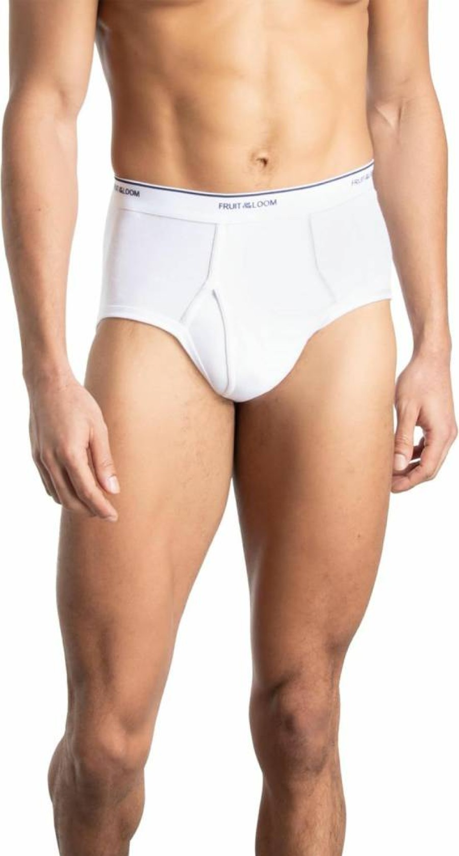 Fruit of the Loom Men's Cotton Briefs Multipack - Tag-Free, Moisture-Wicking, Assorted Colors