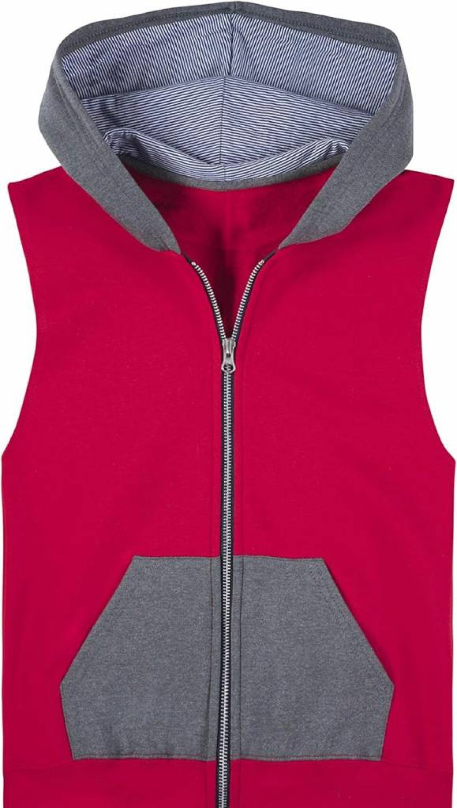 Fruit of the Loom Boys' Fleece Vest & Sweatpants Set - True Red, Small (US Size)