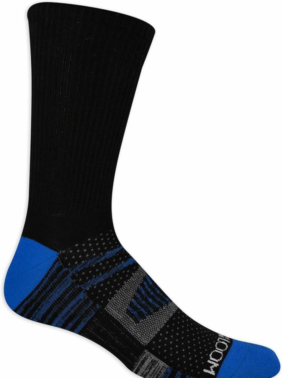 Fruit of the Loom Men's Breathable Moisture-Wicking Performance Ankle Socks for Athletic Comfort
